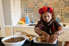 Rosa Preparing Food
