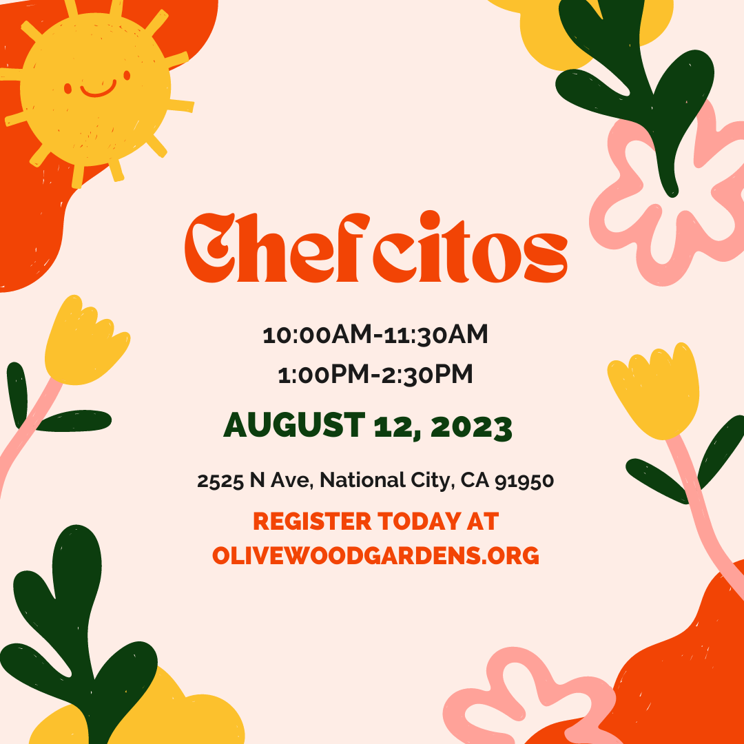 Chefcitos August 12th 10AM SOLD OUT