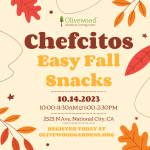 Chefcitos October 14th 10AM SOLD OUT