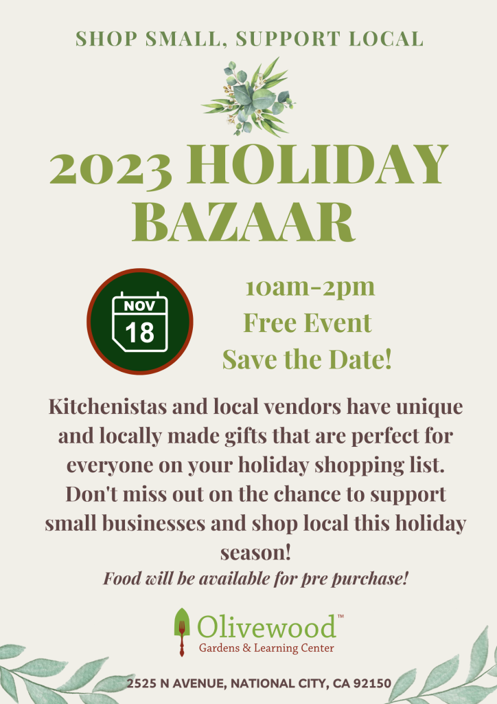 2023 Holiday Bazaar Olivewood Gardens   Holiday Bazaar 2023 Option 2 724x1024 