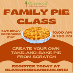 Morning Family Baking Class: Holiday Pie!