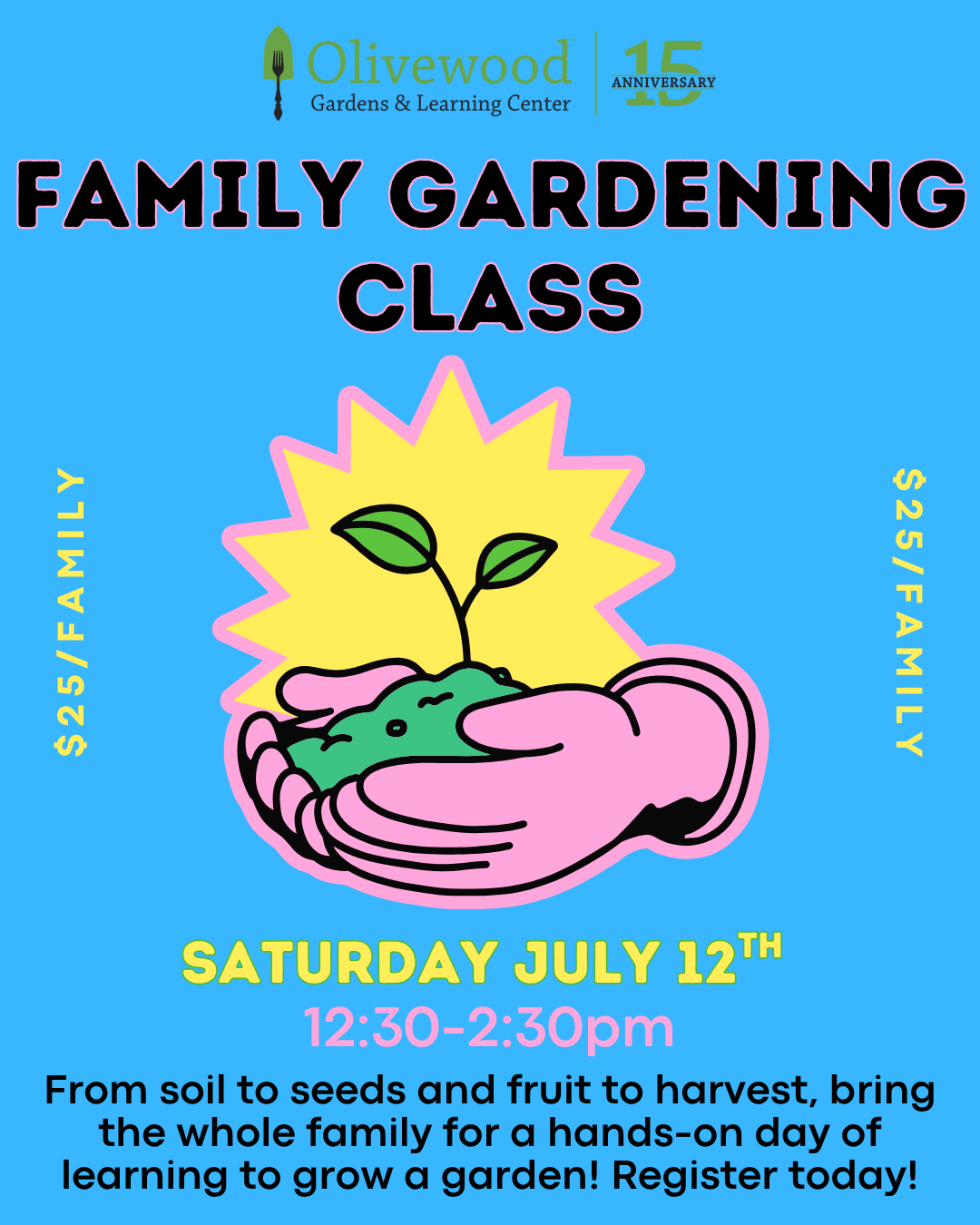 Family Gardening Class