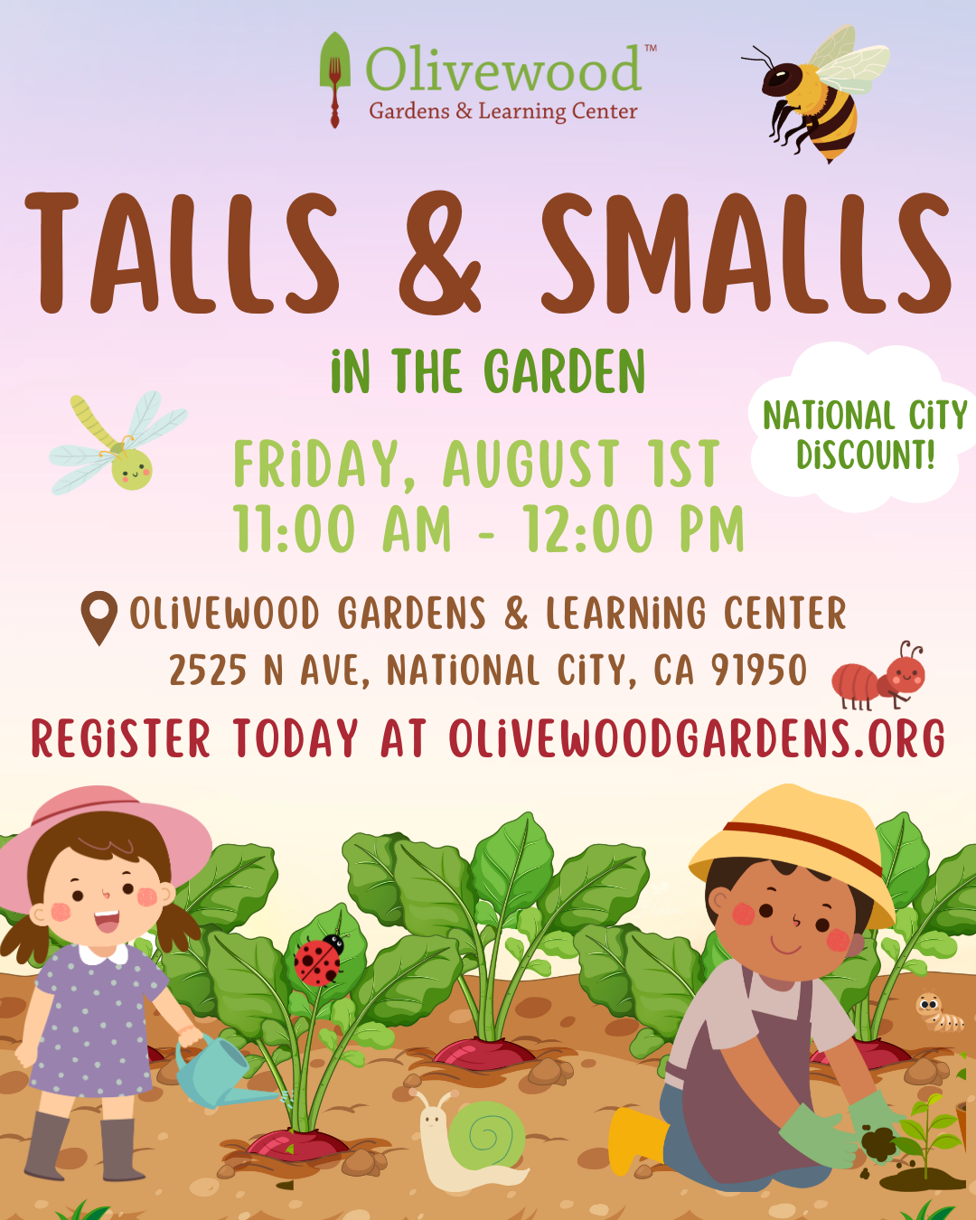 Talls & Smalls August