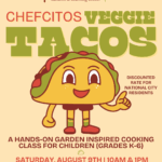 Chefcitos August: Veggie Tacos!