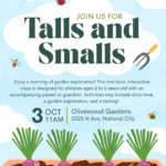 Talls and Smalls - October 3rd, 2025