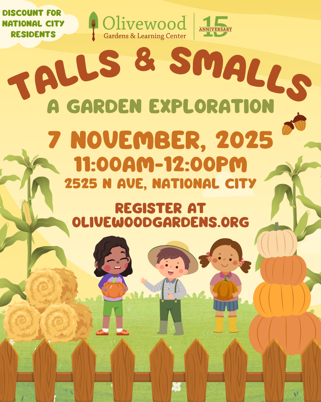 Talls and Smalls - November 7th, 2025