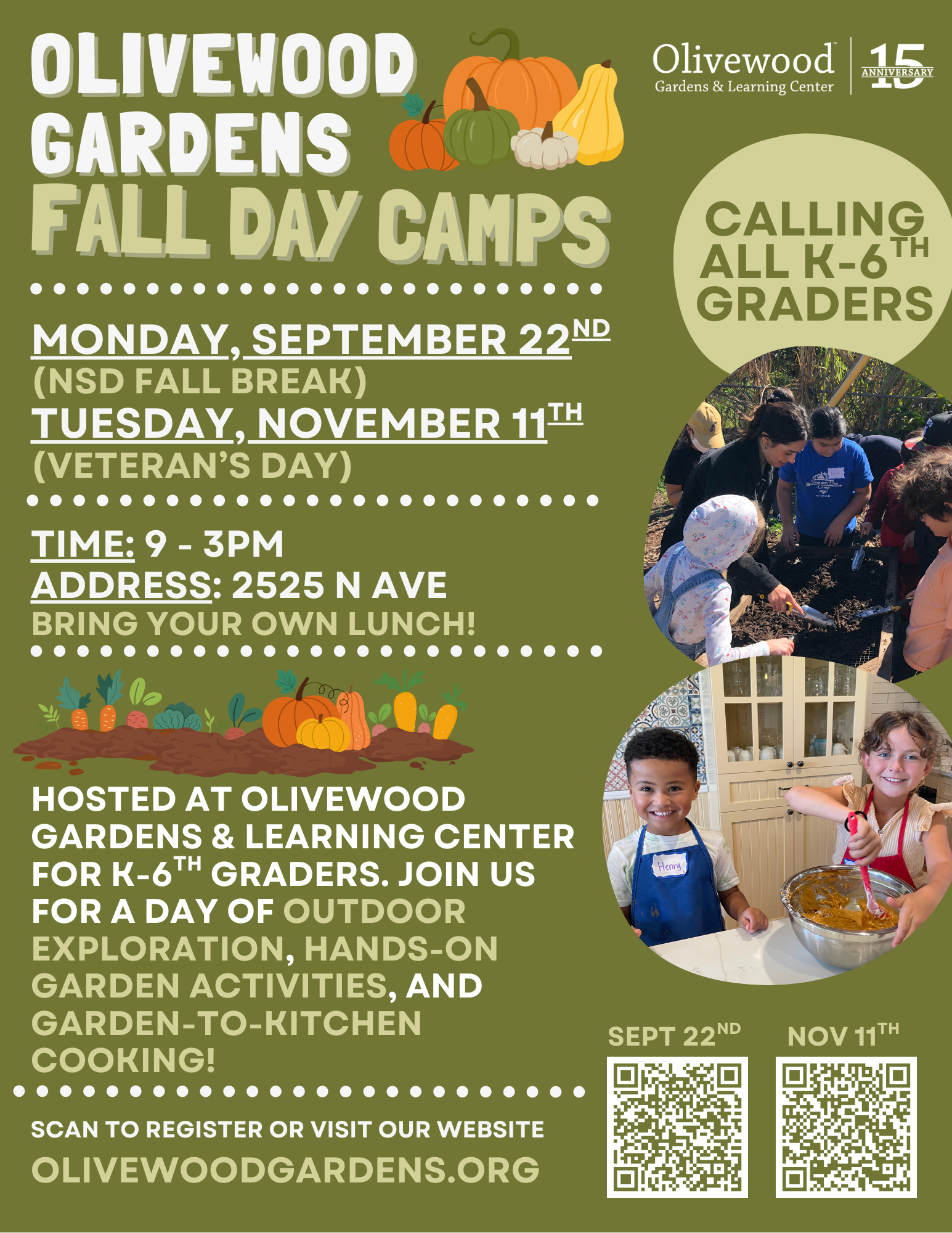 Fall Day Camp- September