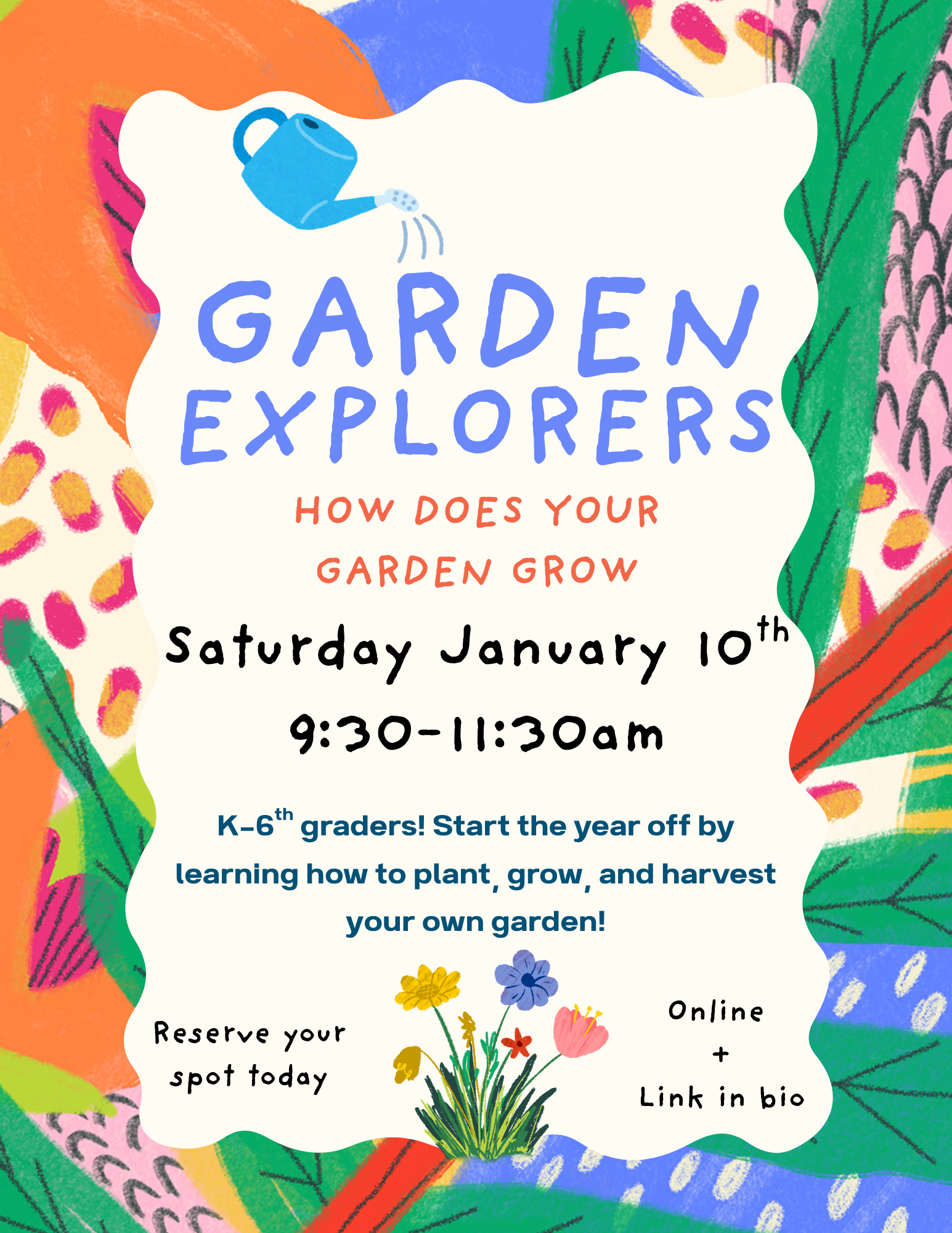 Garden Explorers January: How does your garden grow?