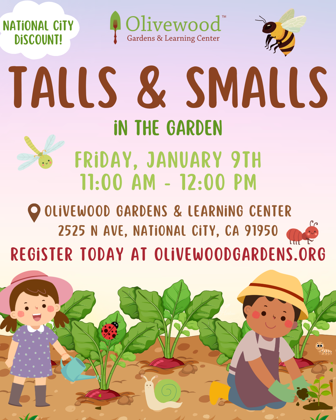 Talls & Smalls - January 9th, 2026