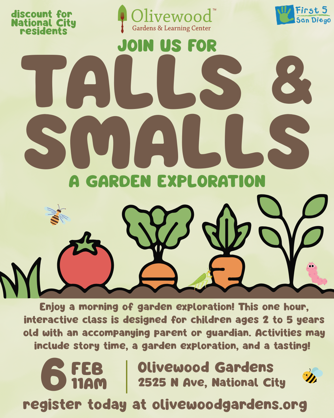 Talls & Smalls - February 6th, 2026