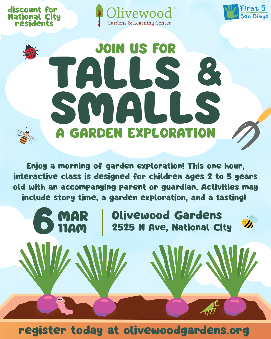 Talls & Smalls - March 6th, 2026