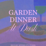 October Garden at Dusk Dinner