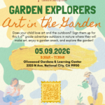 Garden Explorers May: Art in the Outdoors!