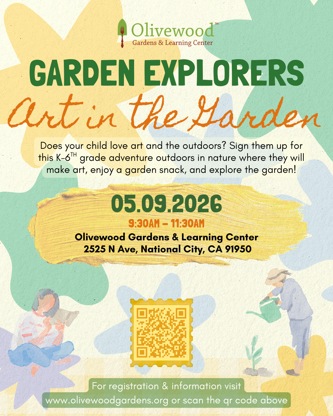 Garden Explorers May: Art in the Outdoors!