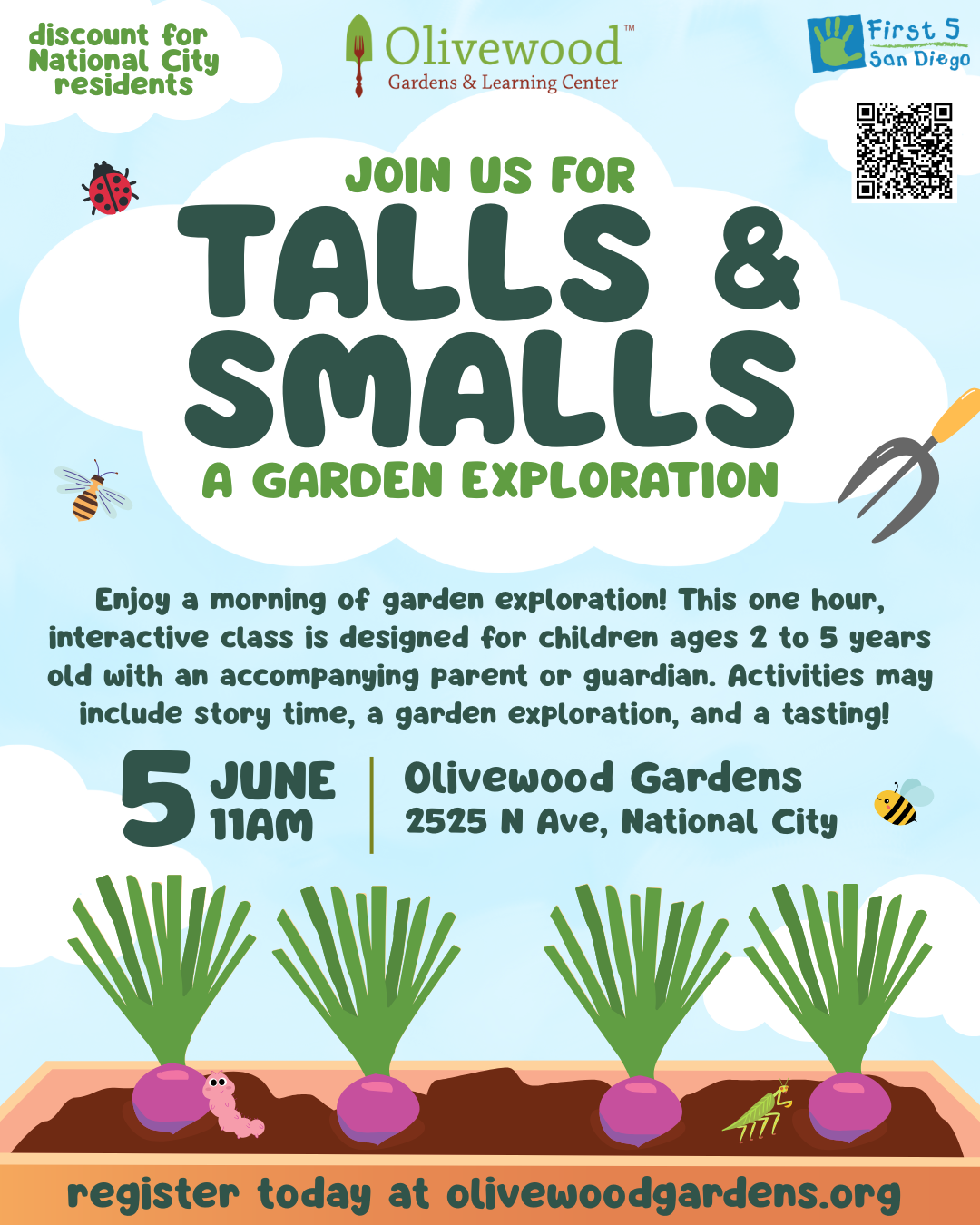 Talls & Smalls / Altos y Pequeños (June 5th, 2026)