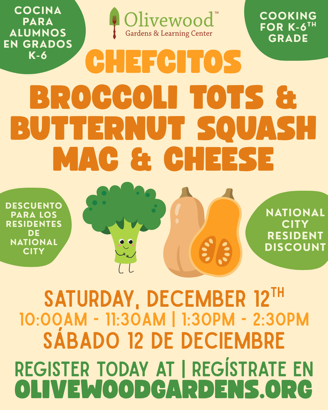 Chefcitos (December 12th, 2026 - 10AM)