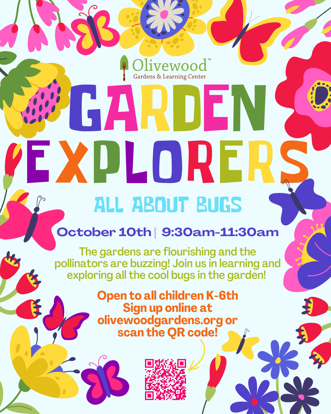 Garden Explorers October: All About Bugs!