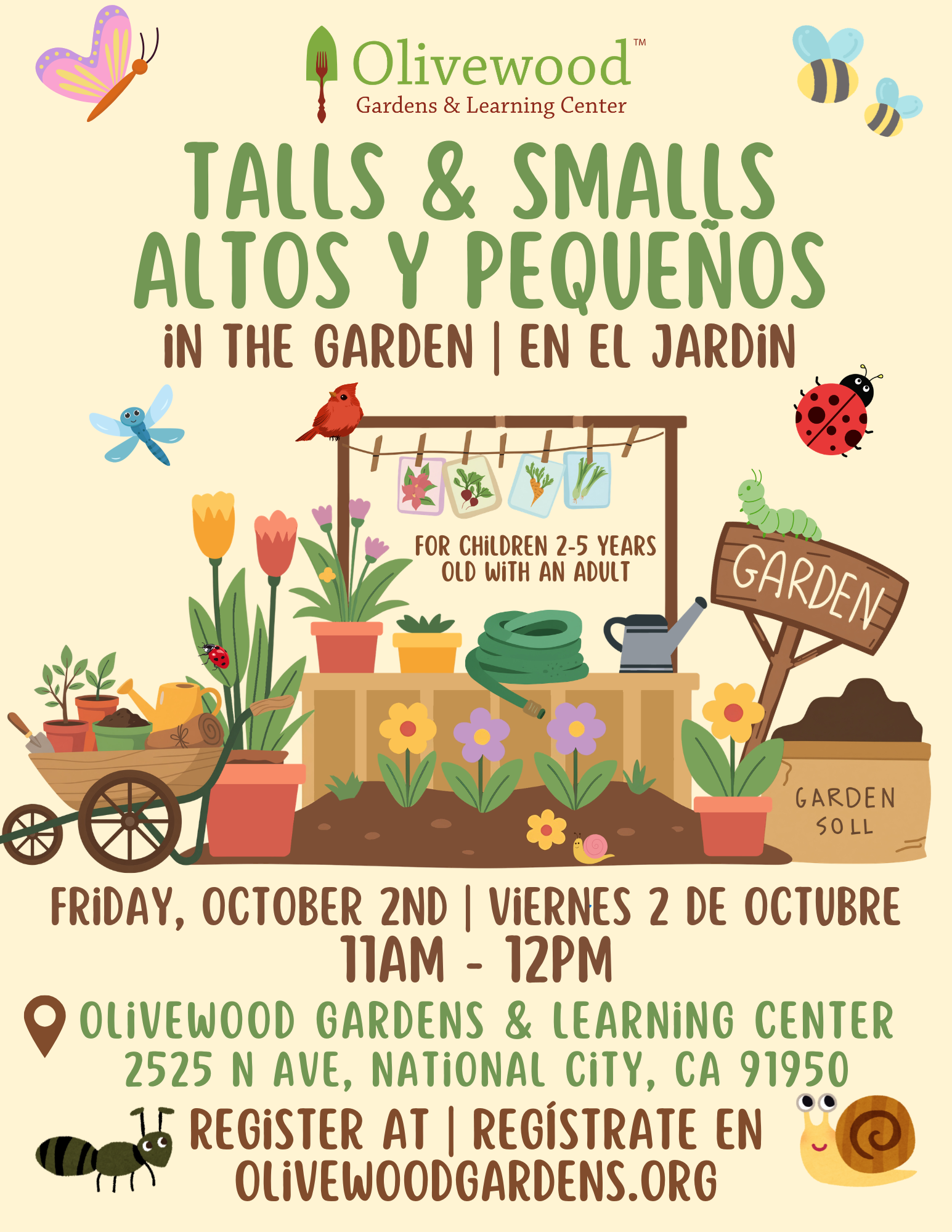 Talls & Smalls / Altos y Pequeños (10/2/26)